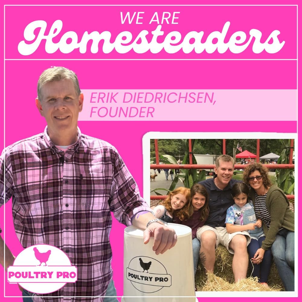 Hot Chicks Only | The Original Pink Poultry Pro Feeder DIY Port PVC Gravity Fed Chicken Feeder 3 Ports and Hole Saw | Rain Proof, Weather Resistant Chicken Feeder (Hot Chick Feeder Kit)