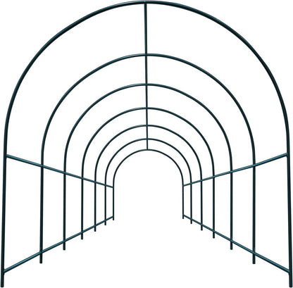 Strong Camel Greenhouse Replacement Frame for Larger Hot Garden House, Support Arch Frame Climbing Plants/Flowers/Vegetables (19.6'x 7'x 7.2')