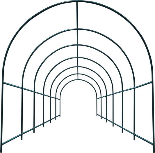 Strong Camel Greenhouse Replacement Frame for Larger Hot Garden House, Support Arch Frame Climbing Plants/Flowers/Vegetables (19.6'x 7'x 7.2')
