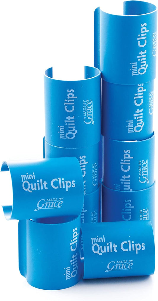 Grace Start-Right Quilt Clips | Rail Quilt Clips | Fabric Management for Rolling Rail Frame or Hand