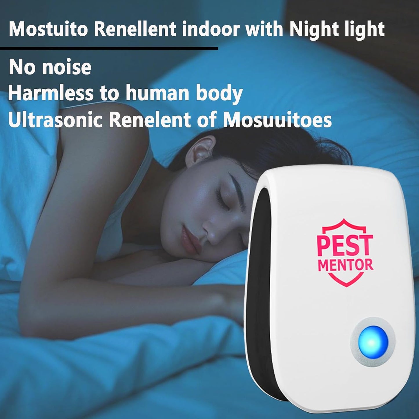 Ultrasonic Pest Control Repelle 10 Packr, Mouse Traps Indoor for Home Mosquito Repellent Electronic Pest Repellent Plug in Cockroaches, Mice, Spiders, Ants, Bugs for House Kitchen Garage