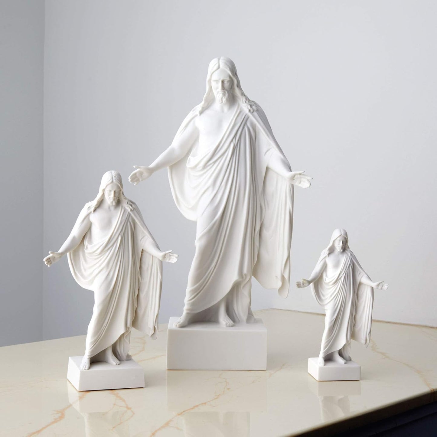 Deseret Book Company - BELOSOL - Christus Statue - Jesus Sculpture - Christian Living - Easter Decor - Home Decorations (19 inch)