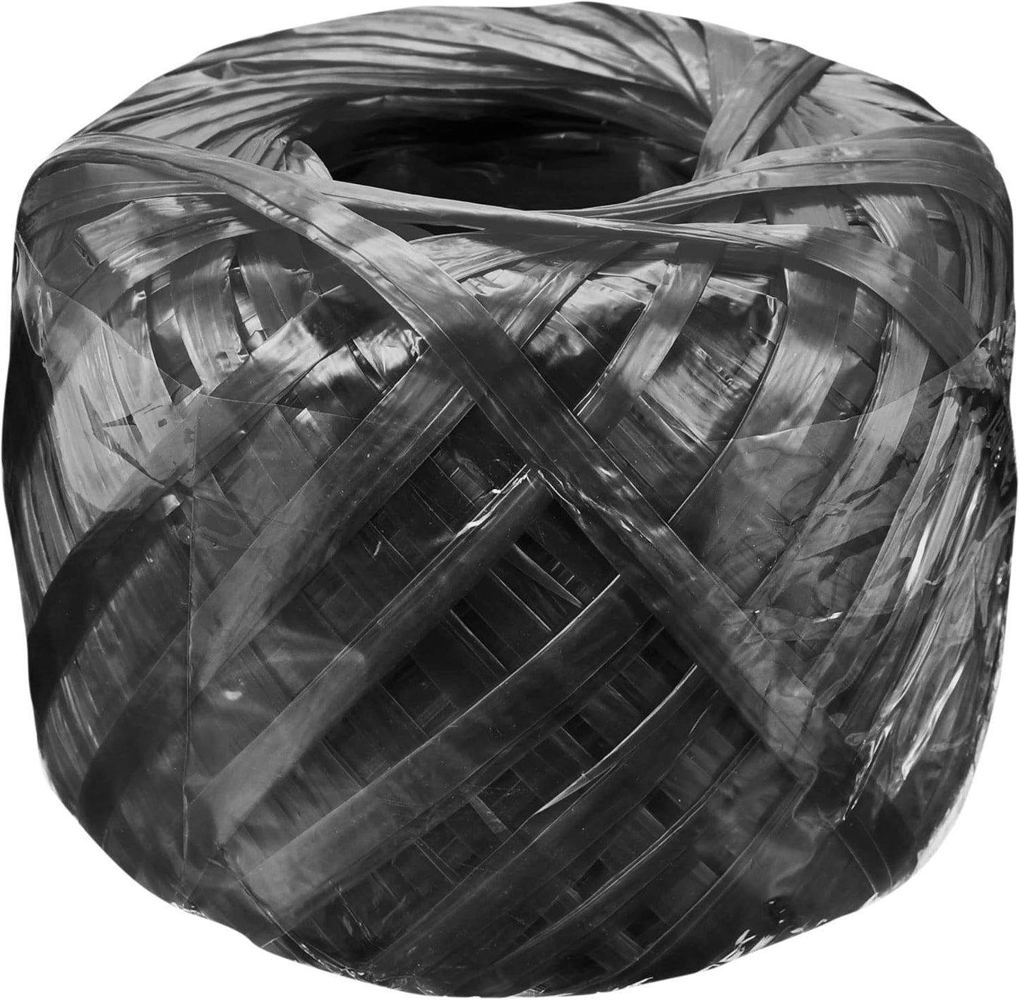 MECCANIXITY Polyester Nylon Plastic Rope Twine Household Bundled for Packing Gardening Craft,150m Length,Black
