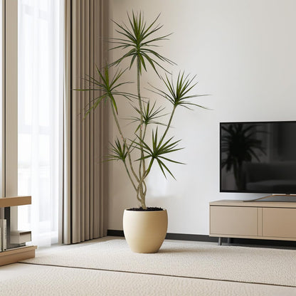 Artificial Dracaena marginata,6ft Tall Fake Plants Artificial Dracaena marginata Plants for Indoor, Fake Trees for Office Home Living Room Floor Patio Greening Porch Decor