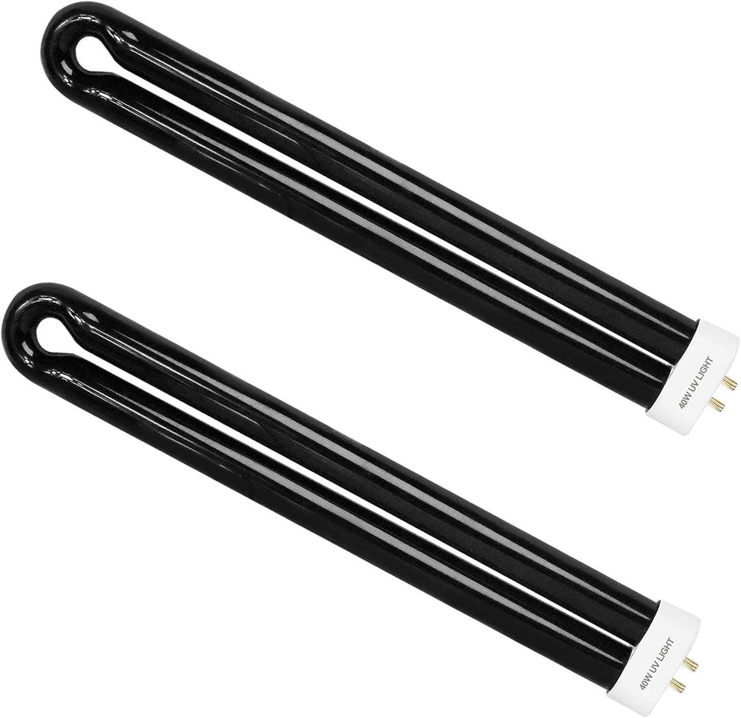 BB-40blk 40W Light Replacement Bulb (2-Pack) | Compatible with Black Flag BZ-40BLK/BZ-40DX/BZ-40MAX & Stinger UVB45 B4045-4 (5500V, 4-Pin Base)