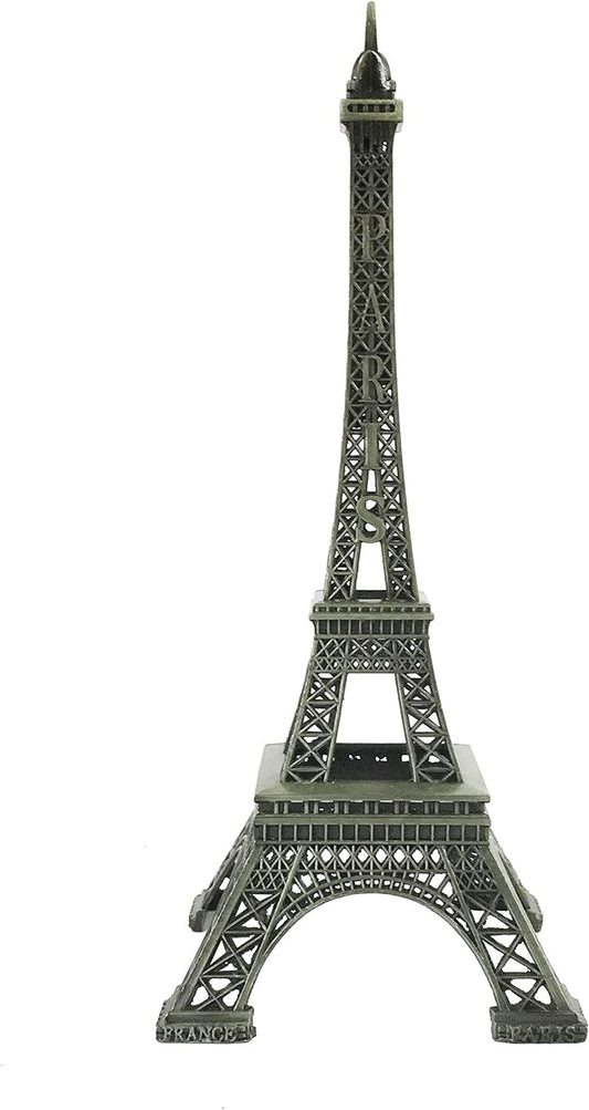 allgala 10" Eiffel Tower Statue Decor Alloy Metal, Bronze