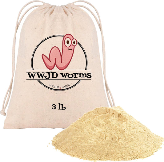 Food for Worms - Mineral-Rich Earthworm Chow, Boosts Composting Efficiency and Promotes Healthy