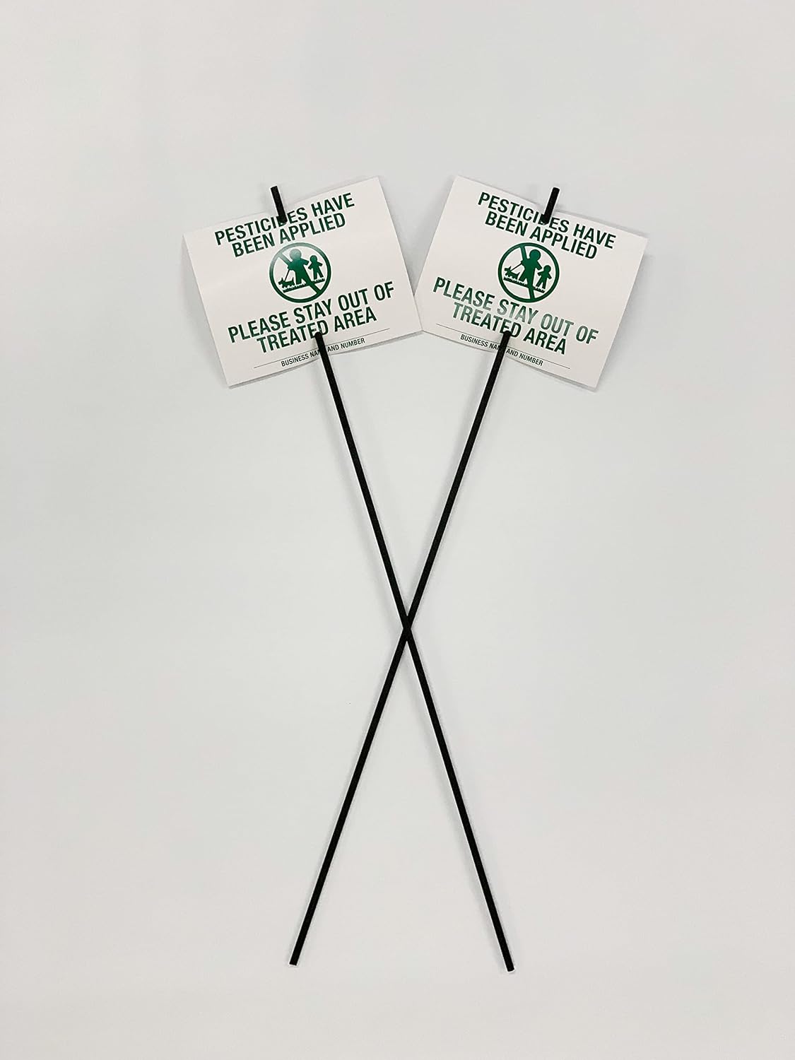 Lawn Treatment Application Stakes & Kentucky Signs (Economy Style Stake / 1,000 pc. Pack)