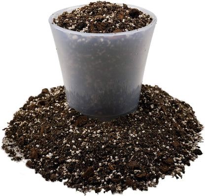 Gardenera Fiddle Leaf Fig Soil Mix - 10 Quart - Premium Blend of Peat Moss, New Zealand Bark, Coco Chips, and Perlite for All Purpose Planting - 2 Bags of 5 Quart