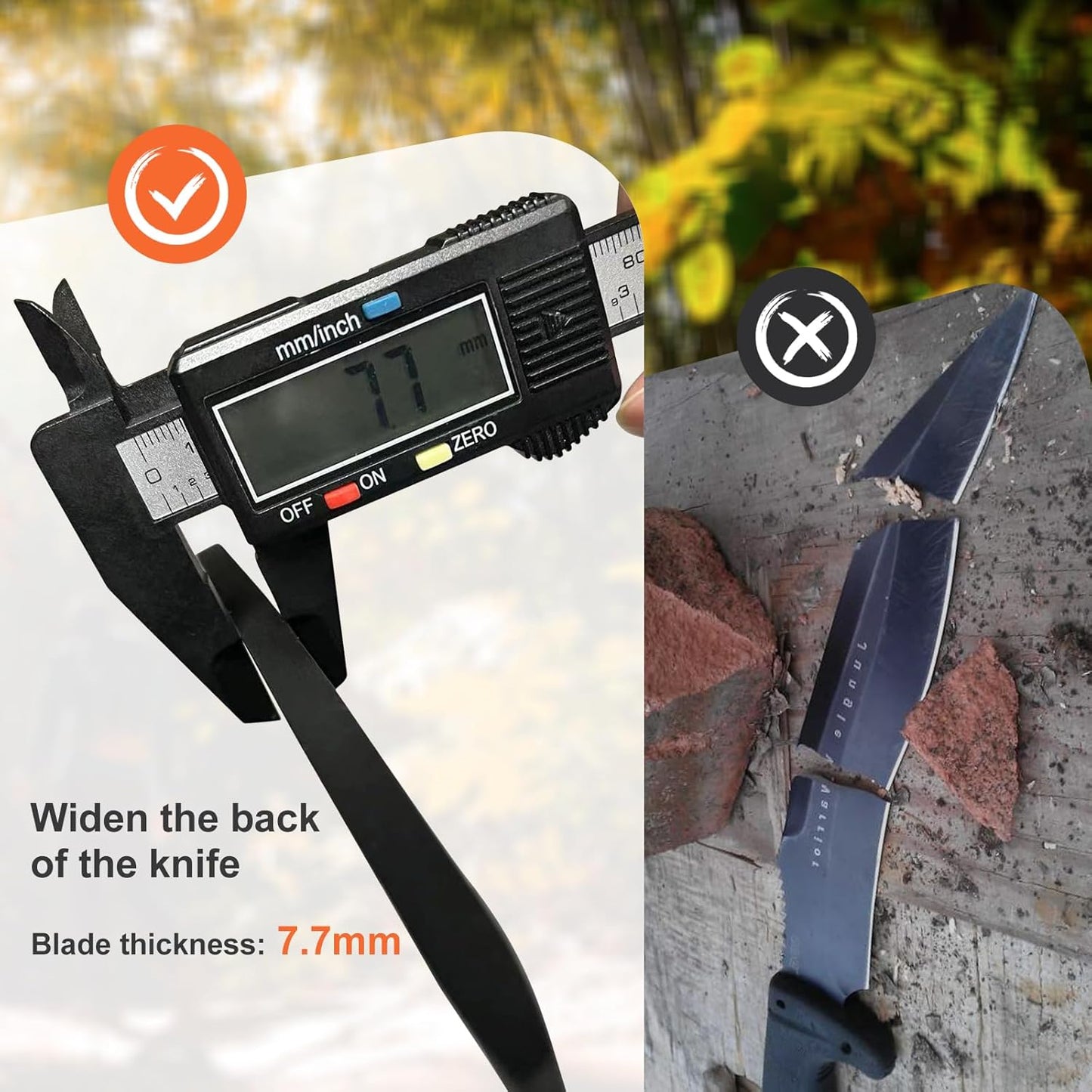Machete for Cutting Trees Heavy Duty Billhook Sickle Yard Work Cutting Trees machetes