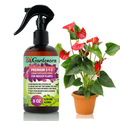 Gardenera Professional Indoor Plants Spray Fertilizer Mist for Home Gardening | 3-1-2 Gentle Blend