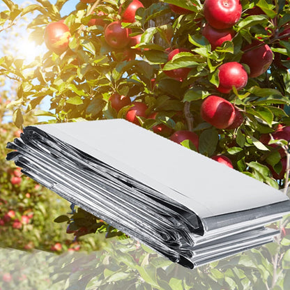 2 pcs Plant Growth Mylar Films High Reflective Mylar Sheets, Garden Greenhouse Covering Foil Sheets, Plant Growing Tents, Grow Light Accessories, 210 x 120cm, Silver, Wholesale Business