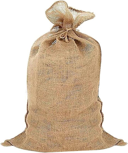 Agfabric Burlap Sack 1pack 22"×36", 100% Jute Storage Bag with String, Reusable Potato Storage Bag for Food Storage, Plant Gardening Planting, Food Grade, Set of 1