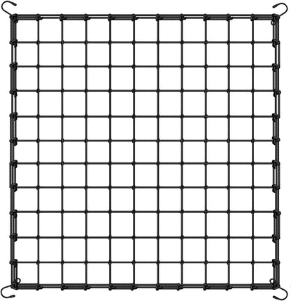 2 Pack 4x4 Trellis Netting for 4x4/8x4 Grow Tent, Heavy Duty Elastic Scrog Net with Hooks for Indoor Plant Growing Tents, Flexible Trellis Net Support for Hydroponics,Outdoor Climbing Plant