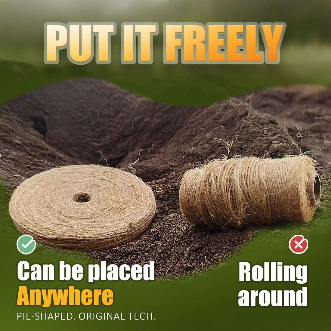 PerkDecor 1000FT Natural Jute Twine String Bulk Hemp Rope Cord for Crafts Gardening Gift Wrapping