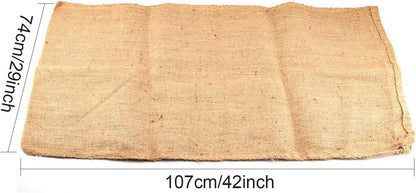 KEILEOHO 3 Pack 42 x 29 Inch Burlap Bags, Large Food Grade Burlap Sacks for Gardening, Planting Growing Bags, Potato Sack Race Bags