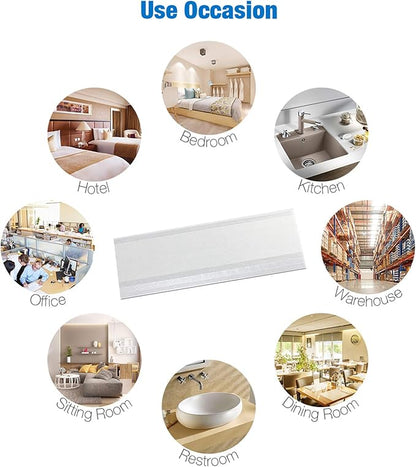 Faicuk 20-Pack Clear Window Fly Traps Sticky Flys Strip for Indoor Houseflies Nontoxic and Pesticide-Free