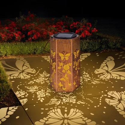 Christmas Decorations Gifts for Women Butterfly Solar Lights Outdoor - Butterflies Solar Lanterns Outdoor Waterproof Garden Decoration for Outside, Outdoor, Yard, Lawn