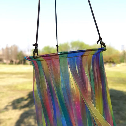 Ribbon Windsock Streamer, Outdoor Decorations for Your Patio, Garden, Yard, Dock and Camper
