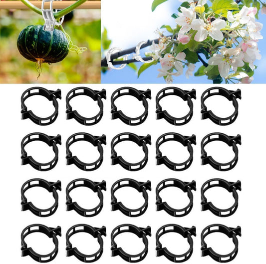 Plant Support Clips - Reusable Garden and Secured Plastic Clips for Tomato Support, String Trellis