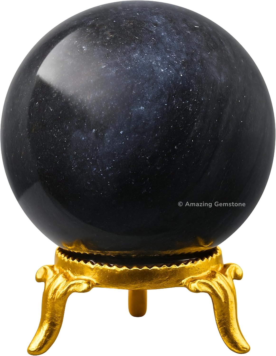 Amazing Gemstone Blue Aventurine Crystal Ball with Stand - 2" Inches Crystal Sphere Meditation Balls for Witchcraft and Decorative Balls
