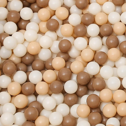 TRENDPLAY Plastic Balls for Ball Pits - Hollow Balls- Safe and Exciting Playtime - Perfect for Baby Pools, Birthday Party Decoration