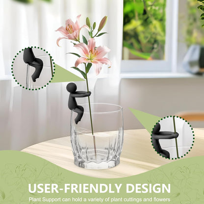 Plant Propagation Buddy, 6pcs Plant Propagation Holder, Plant Cutting Holder Plant Support for Sprouts, Propagation Buddy for Indoor Gardens Or for Stems, Shoots and Cuttings