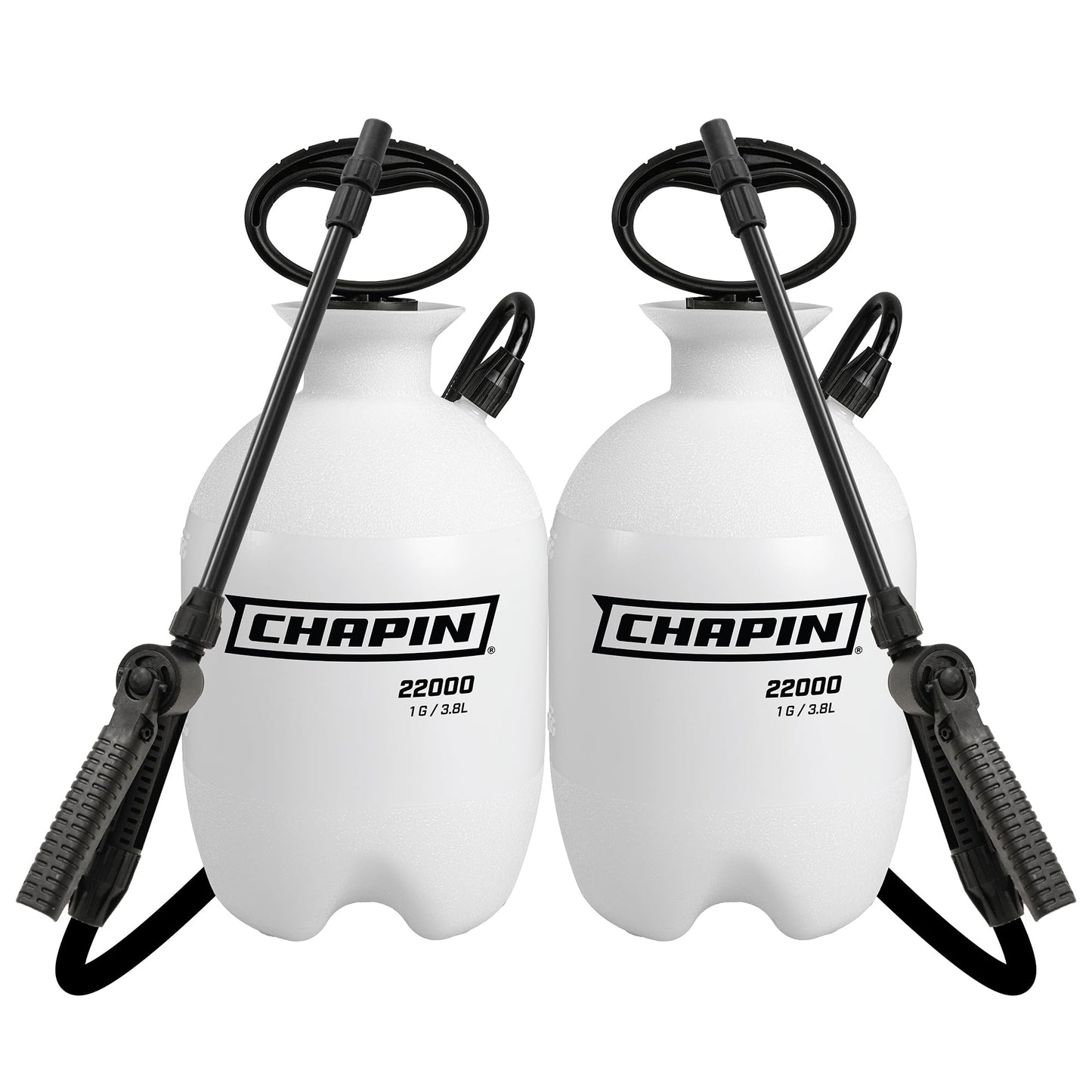 Chapin 1-Gallon Pump Sprayer, Easy Use for Home & Garden, 2pk
