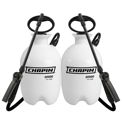 Chapin 1-Gallon Pump Sprayer, Easy Use for Home & Garden, 2pk