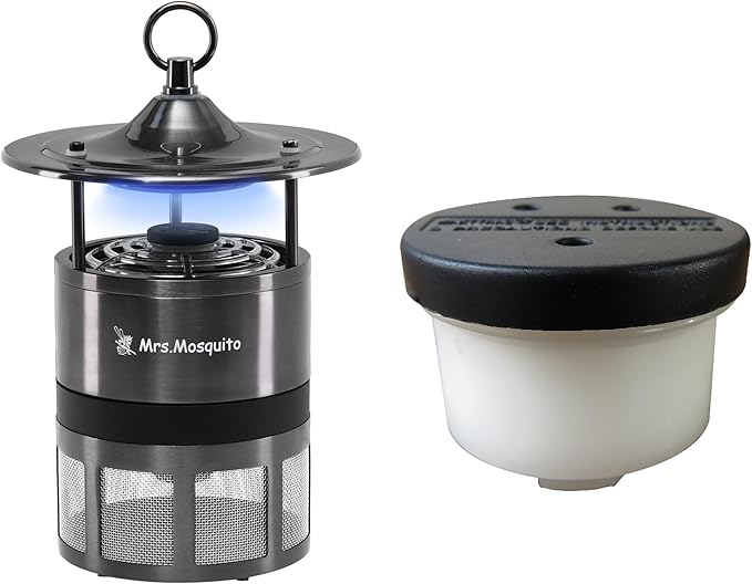 MM400 Trap + MAXTTRAC Lure: Premium Quality snags Mosquitoes, gnats, midges Across ½ Acre—3-Year Guarantee, Lures Blood-Suckers efficiently
