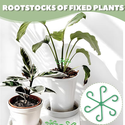 Monstera Plant Support, 16Pcs Plant Stem Support for Indoor Plants - Heavy Sturdy Climbing Plant Stakes for Potted Vines, Monstera, Flowers Green