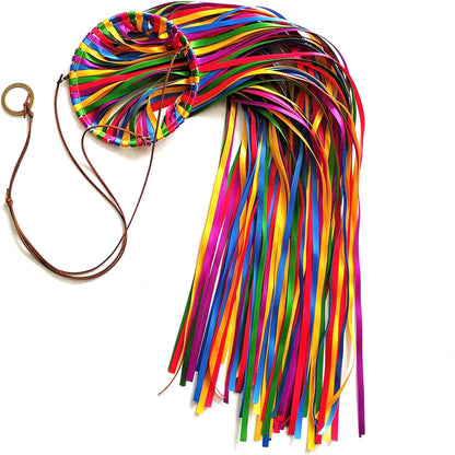 Satin Ribbon Windsock Streamer, Outdoor Decorations for Your Patio, Garden, Yard, Dock and Camper, 41-Inch, WS41-01