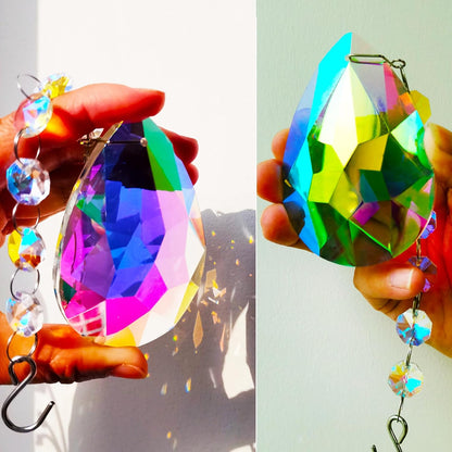 2PCS Colorful Sun Catcher Rainbow Maker F
