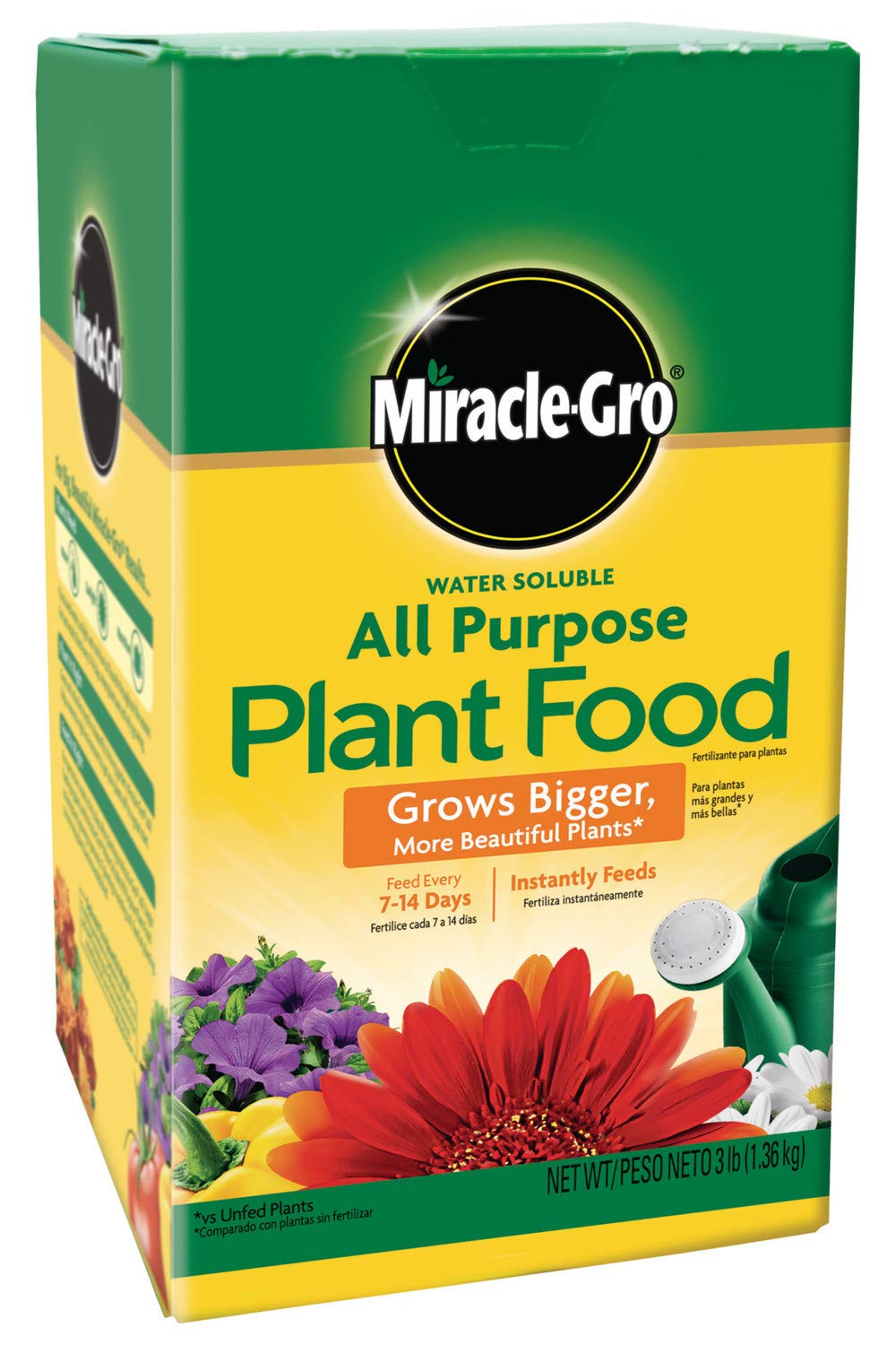 Miracle-Gro Water Soluble All Purpose Plant Food, 3 lb.