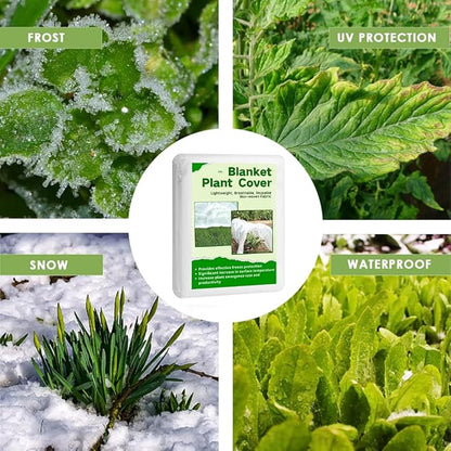Plant Freeze Protection Cover, 7x50ft Frost Cloth Winter Garden Blanket, Floating Row Cover for Cold Weather and Shade, Perfect for Outdoor Vegetables, Trees, Greenhouse