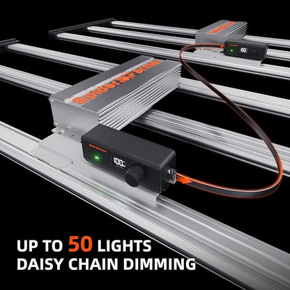 Spider Farmer SE4500 320W LED Grow Lights, Samsung LM301H EVO Diodes, 2025 Upgraded Remote App Control, 2X4ft Coverage Full Spectrum Dimmable Bar Style Growing Lamp for Indoor Plants
