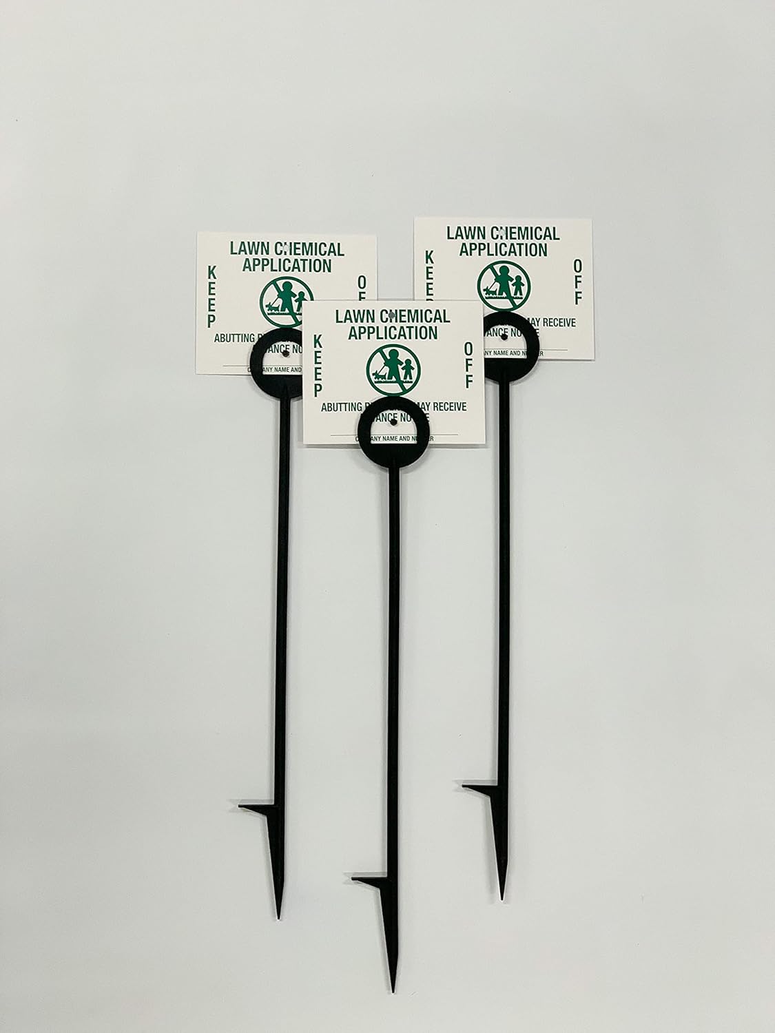 Lawn Treatment Application Stakes & OHIO Signs (Premium Style Stakes / 1,000 pc. Pack)