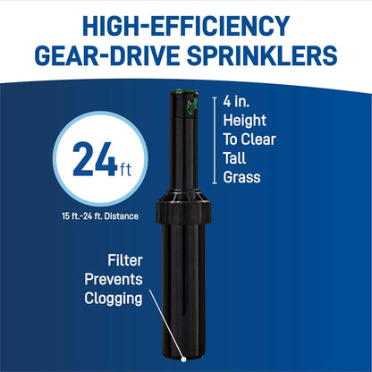 Orbit 50022 Medium-Area 1-Zone All-in-One Automatic Watering System with B-hyve Smart Hose Watering Timer and B-hyve Smart Wi-Fi Hub
