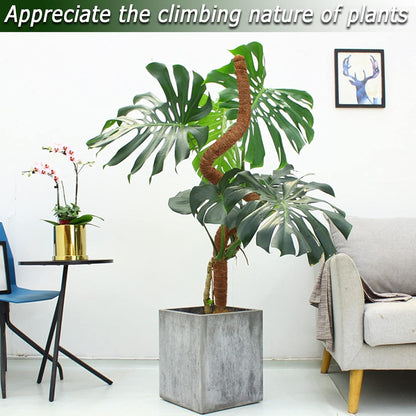 Soupiar Bendable Moss Pole, 47 Inch Moss Poles for Plants Monstera, Tall Moss Poles for Climbing Plants Indoor, Large Moss Pole Support, Garden Trellis Plant Stand Stakes for Potted Plants, Pothos