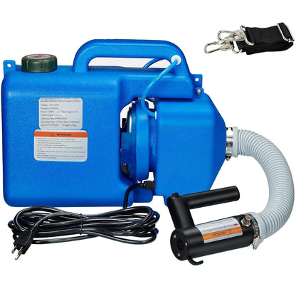 LONYEON 8L Electric ULV Cold Fogger Machine with Backpack Mist Atomizer, Adjustable Flow Rate, Large Area Spraying for Home Indoor Outdoor