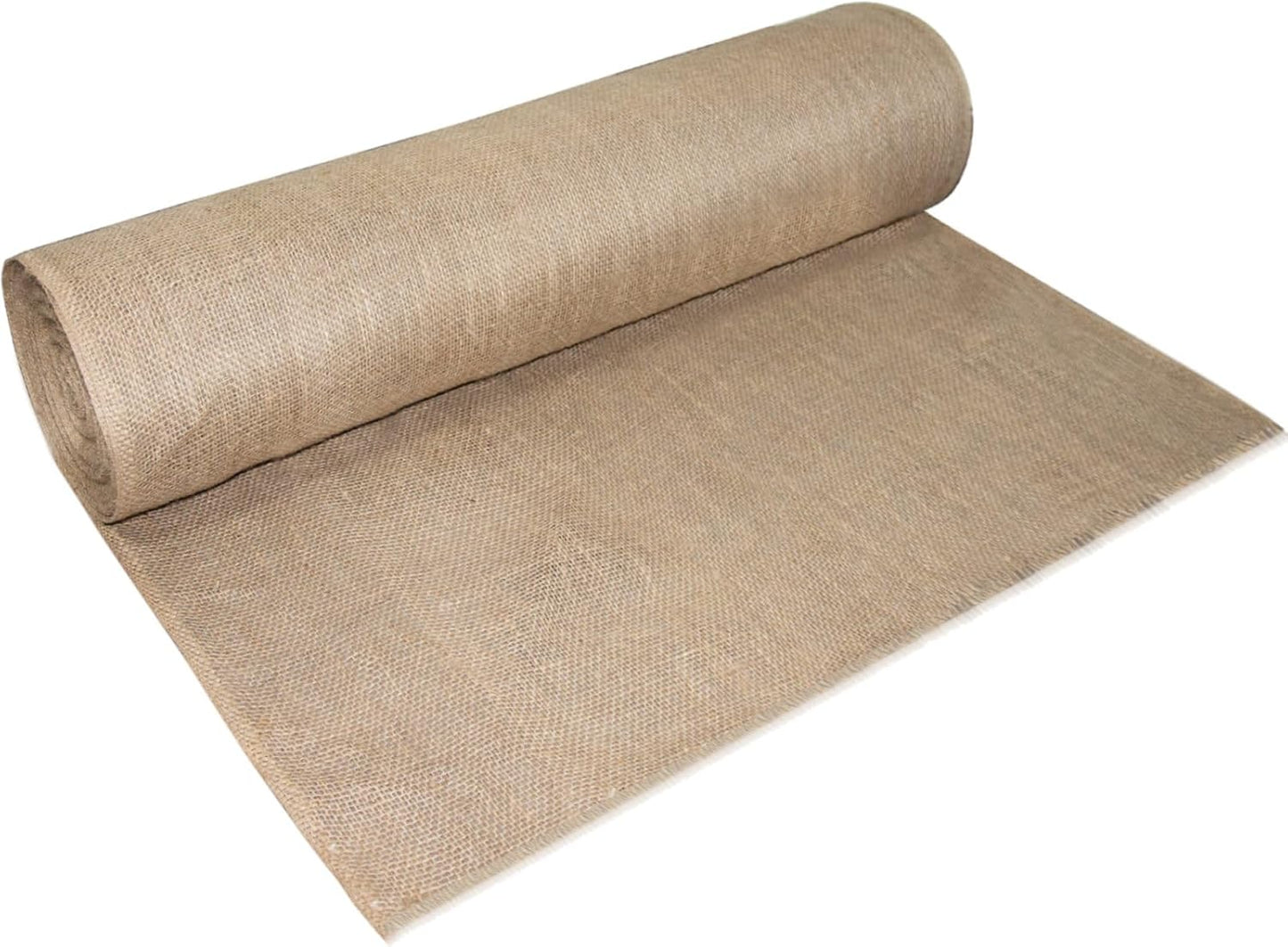 Garden Burlap Roll, 40" x 100 Feet Natural Jute Burlap Fabric Roll for Gardening Raised Bed Liners,Seed Cover,Edging,Weed Barrier,Aisle Runner Plant Cover Tree Protections (40" x 100 Feet)
