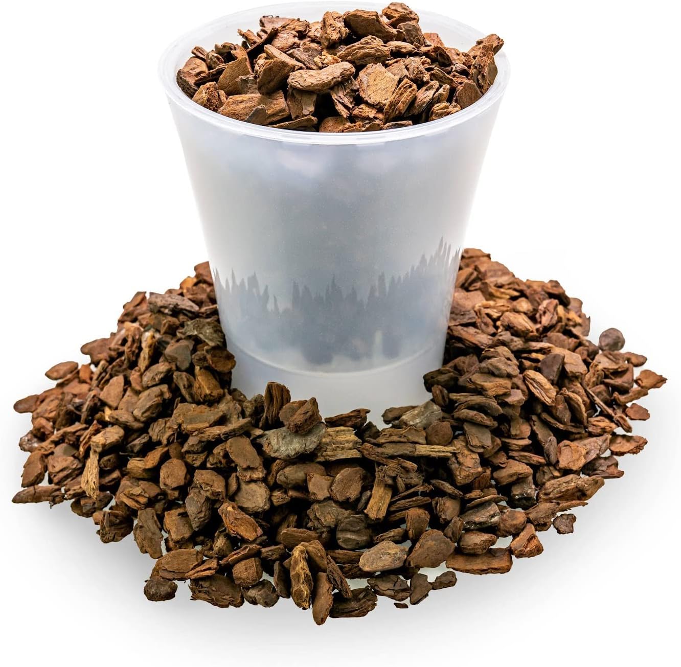 Premium Grade New Zealand Pinus Radiata Bark by Gardenera - Organic Hand Mixed New Zealand Pine Bark for Orchids - Medium Chips 9-12mm - 3 Quart
