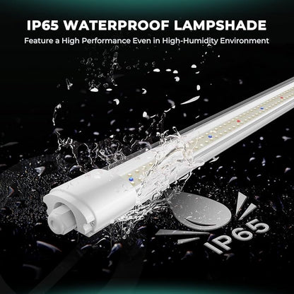 MARS HYDRO VG40, 2ft Grow Lights for Indoor Plants, 5000K Full Spectrum, 2x2 Coverage, IP65 Waterproof Linkable Under Canopy LED Plant Light Strip for Seedling Veg Flower, Plug and Play, 2-Pack 40W