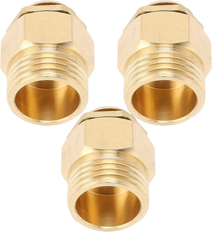 3PCS G1/2 Refraction Sprinkler Nozzle, Adjustable Copper Micro Sprinkler Head Garden Irrigation Accessories, for Watering Lawns, Plants, Flowers, Vegetables