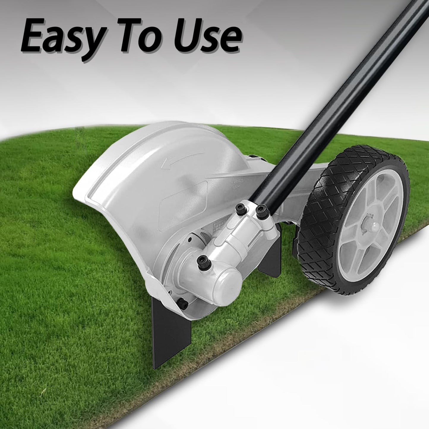 Universal Lawn Edger Attachment Compatible with Remington,Yardman, Snapper, Bolens, Murray, Kobaltand Most Other Major Brands Black