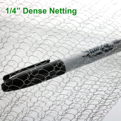 GIFTEXPRESS 4pc 5 Gallon Gopher and Vole Wire Baskets, Gopher Wire Mesh Plant Root Protector Gopher Baskets for Gopher Repellent to Prevent Underground Burrowing Animals and Critter Damages