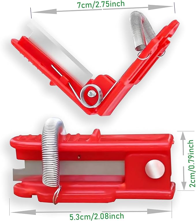 Gardener's Thumb Knife & Pruning Shears - Multi-Use Stainless Steel Tool for Leaf Trimming, Fruit Picking, Plant Trimming | Lightweight Garden Snips, Indoor/Outdoor Flowers Fruits Vegetables