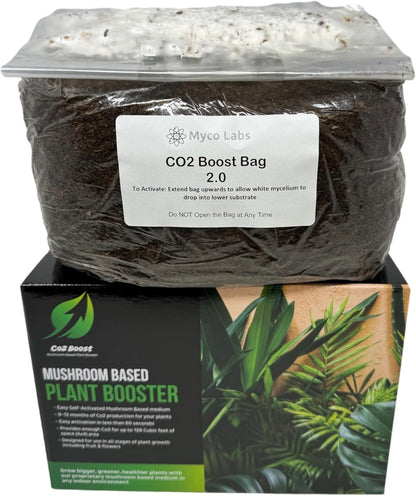 Co2 Boost Self-Activated Mushroom Grow Bag for Plants, Grow Rooms & Tents 2.0