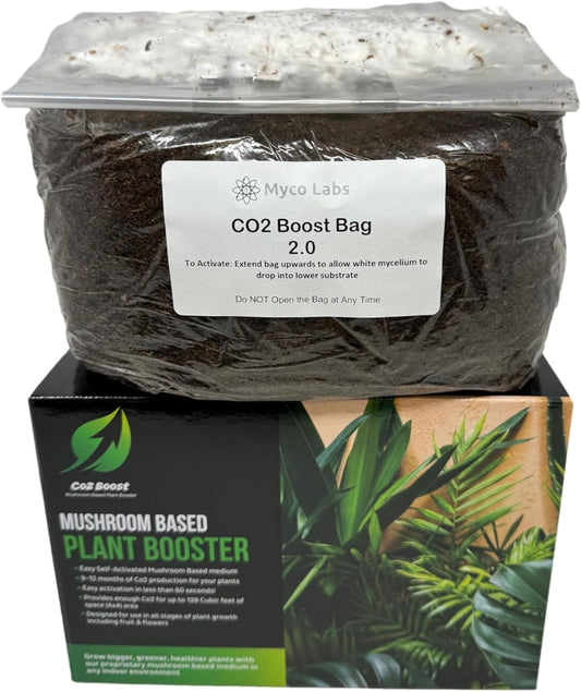 Co2 Boost Self-Activated Mushroom Grow Bag for Plants, Grow Rooms & Tents 2.0