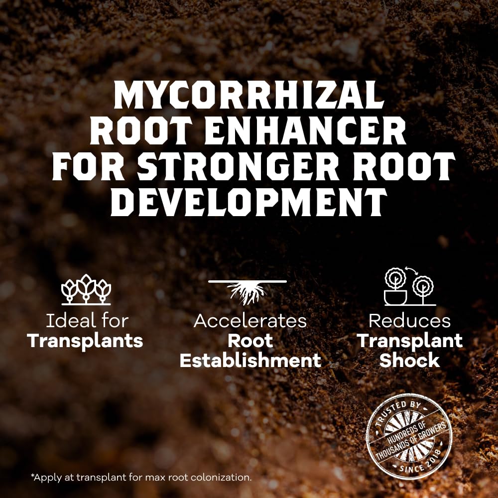 DYNOMYCO Granular Mycorrhizal Fungi Inoculant, 750g / 26.50oz – Boosts Root Growth, Yields & Nutrient Uptake – 900 Propagules/g, Concentrated Granules, & OMRI Listed – Biofertilizer for Plant Growth
